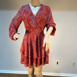 Floral summer dress, size Small.